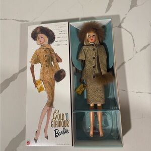 Gold 'N‎ Glamour Barbie Doll 2001